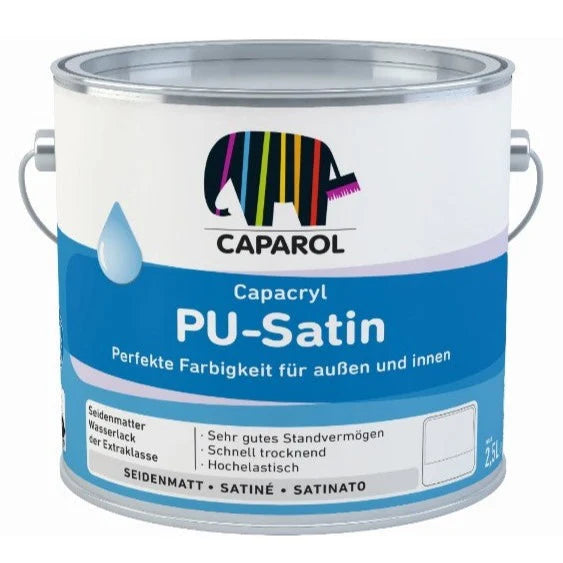 Caparol Pu Satin for Wood & Metal Interior & Exterior