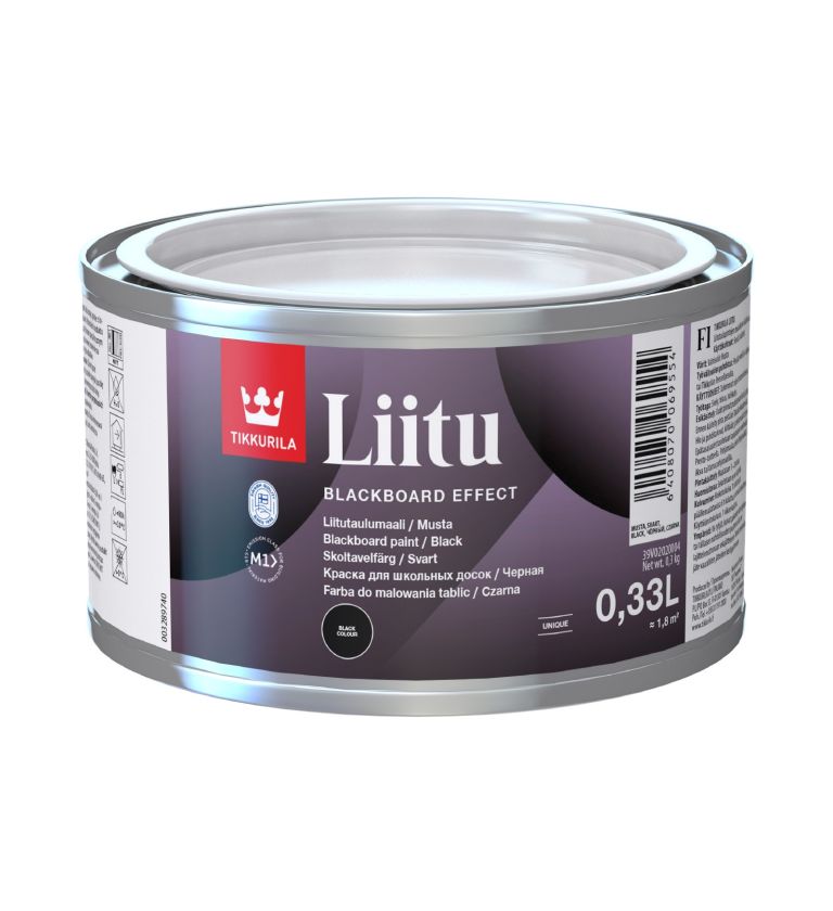 Liitu Blackboard Paint   Black