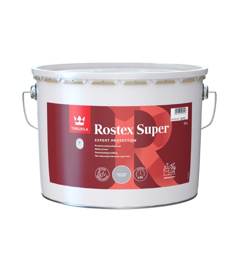 Rostex Super Metal Primer   Grey