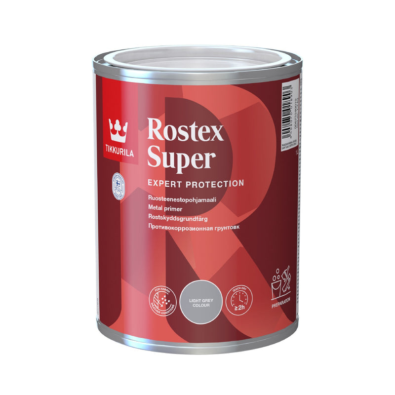 Rostex Super Metal Primer   Grey