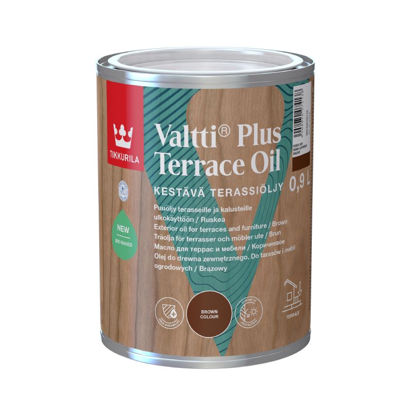 Valtti Plus Terrace Oil   Ash Grey