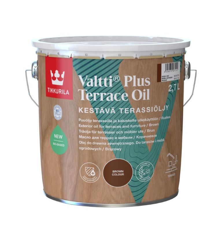 Valtti Plus Terrace Oil   Brown